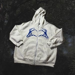 Skeleton Hand Thermal Lined Jacket :D